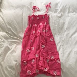 J. Crew Pink Summer Dress